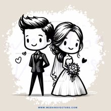 a bride and groom at their wedding reception