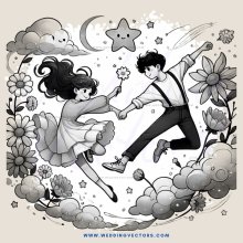 two people are dancing together