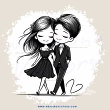 a couple embracing in black and white