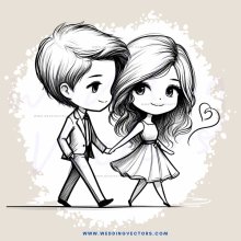 boy and girl walking together