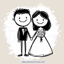 smiling couple holding hands