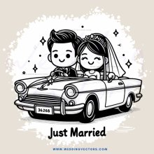 just married carousel ride