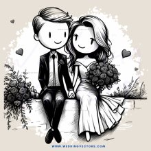 the man and woman sitting together on a bench
