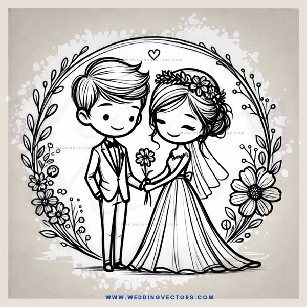 engagement ring shotgun drawing
