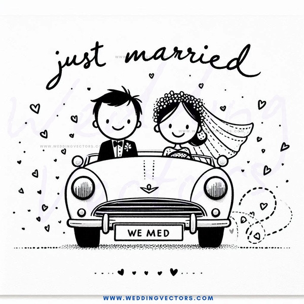 just married
